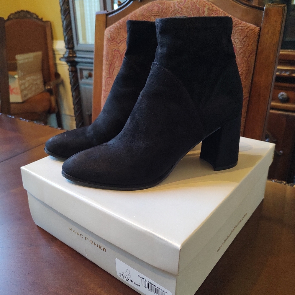 Marc Fisher Suede Booties